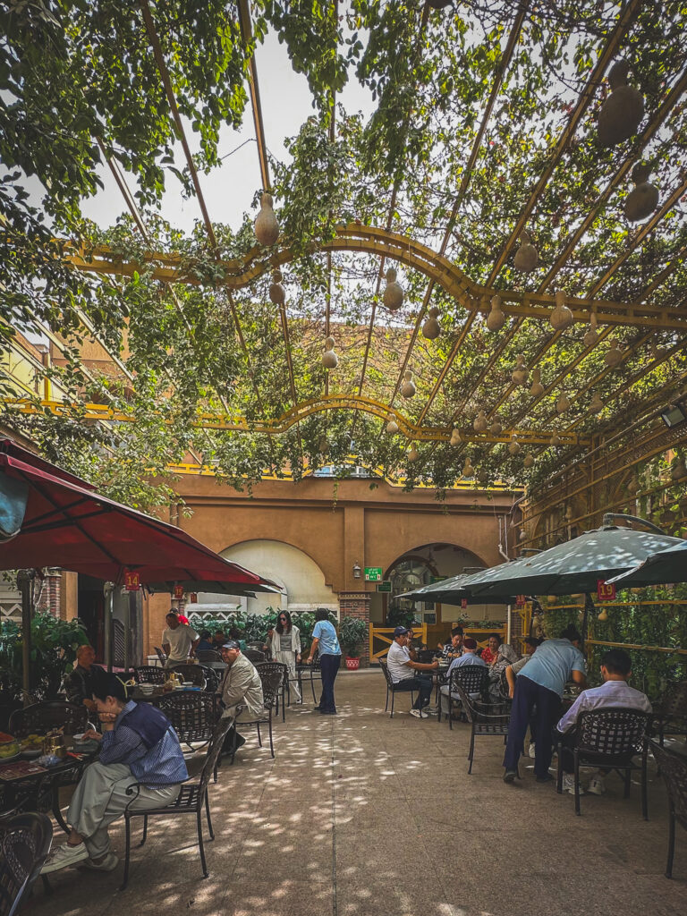 ristorante locale a Shecha, Xinjiang
