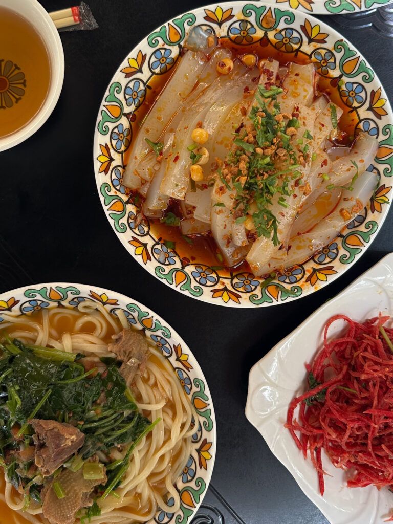 ristorante locale a Shecha, Xinjiang