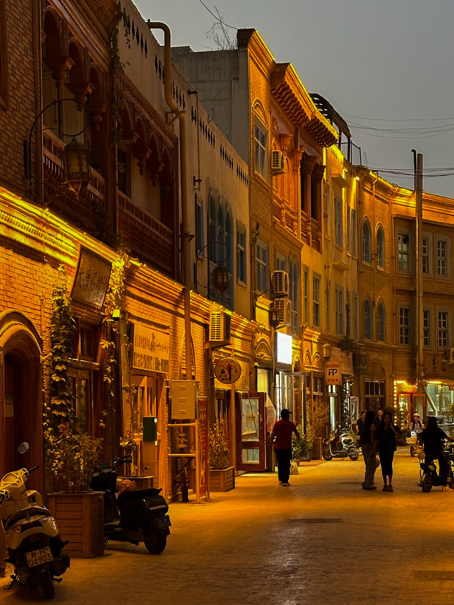 architettura a Hotan, Xinjiang